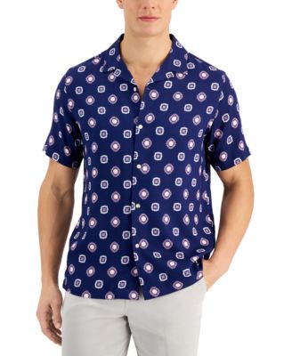 Club Room Men's Miller Geometric-Print 