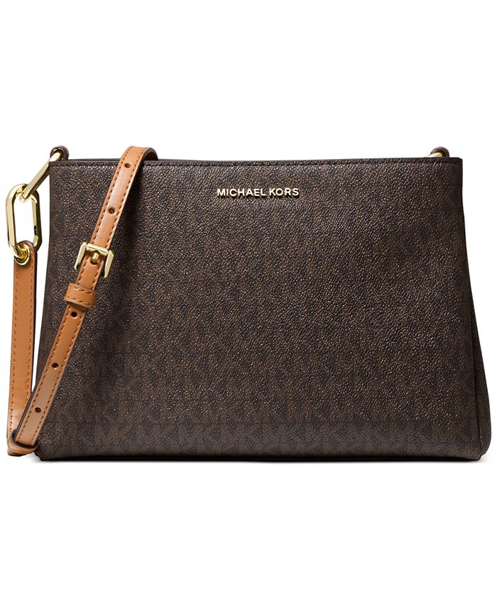 Michael Kors Signature Trish Medium Crossbody & Reviews - Handbags &  Accessories - Macy's