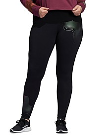 Women's Plus Size Holiday Graphic Leggings