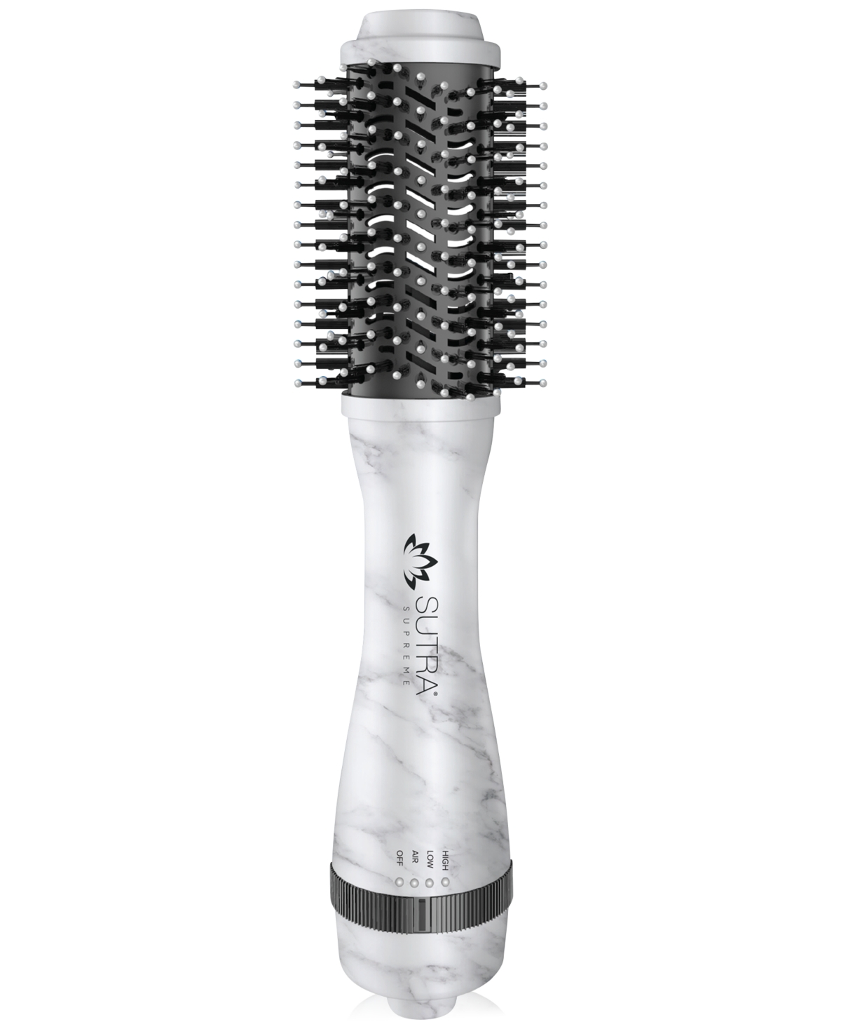 Sutra Beauty 2" Professional Blowout Brush With 3 Heat Settings In Marble