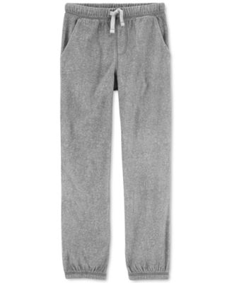 Carter's - Little & Big Boys Heathered Fleece Jogger Pants