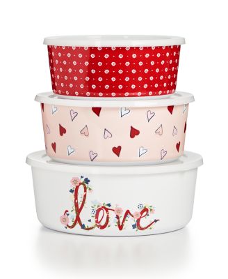Martha Stewart Collection - Love 3-Pc. Nesting Container Set