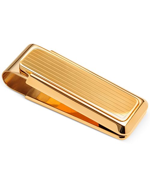 MClip New Yorker Gold Channeled Money Clip & Reviews All Accessories