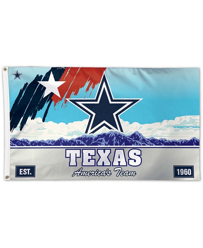WinCraft Dallas Americas Team Flag – 3x5 Feet, Polyester, Double-Sided Print, Officially Licensed, For Outdoor & Indoor - View #3