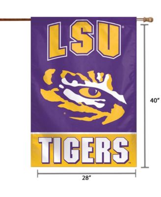 Multi Losu Tigers 28" x 40" Tiger Eye House Flag