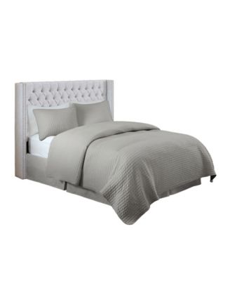 Amelia Fabric Tufted Queen Headboard