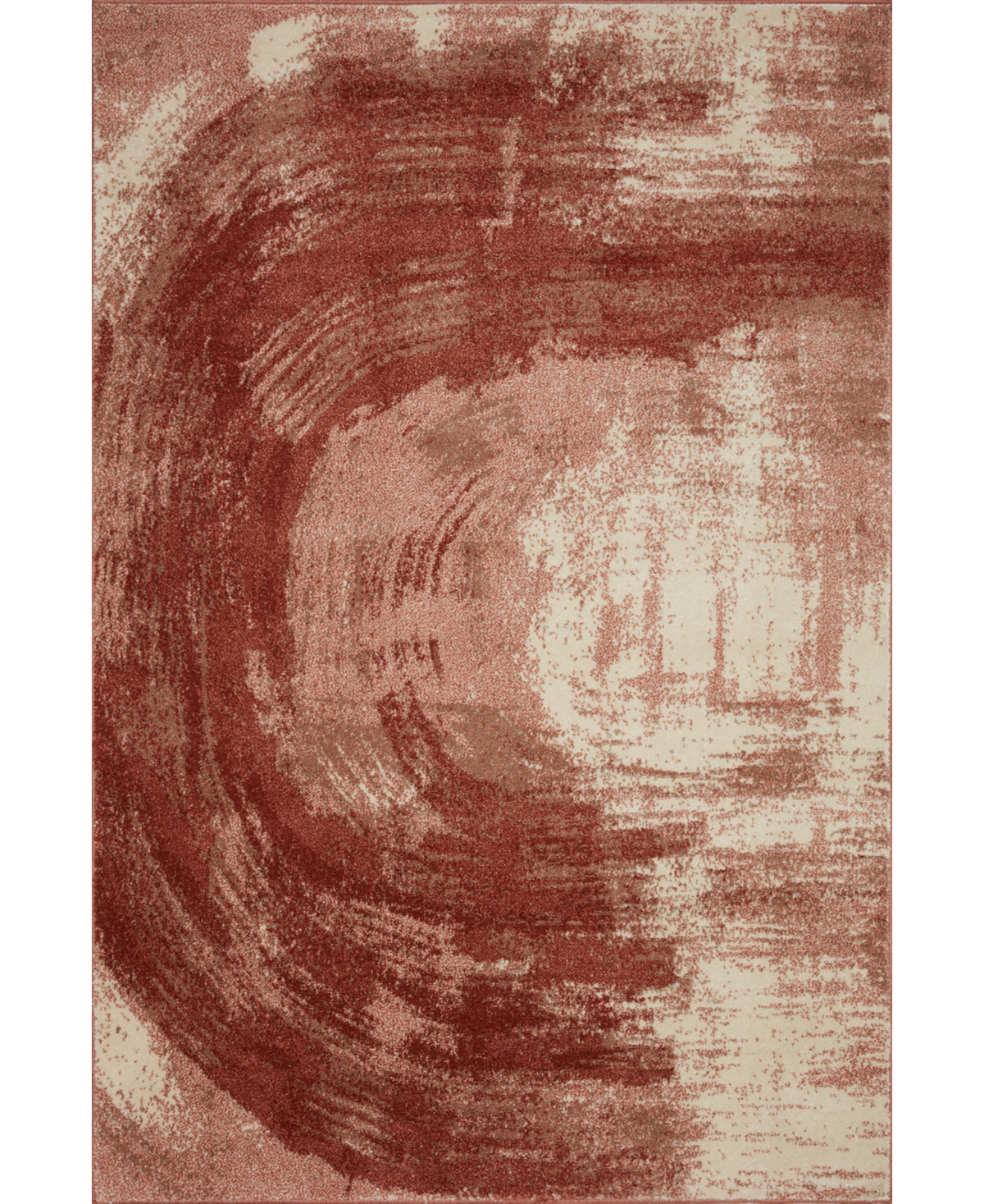 Loloi Ii Spirit Sprtspi-03 7'10in x 10' Area Rug - Rose, Red