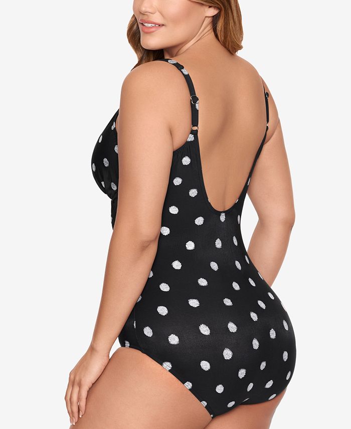 Miraclesuit Plus Size Oceanus Tummy Control One Piece Swimsuit Macys