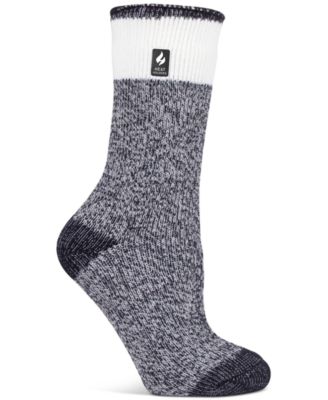 Heat Holders - Women's Lite Willow Block Twist Crew Socks