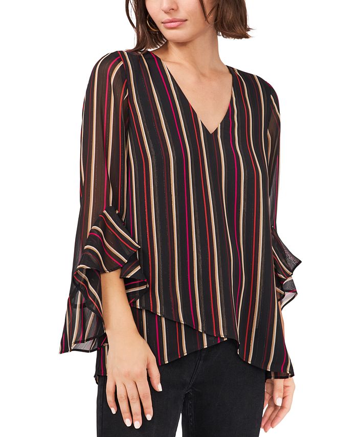 Vince camuto best sale striped top