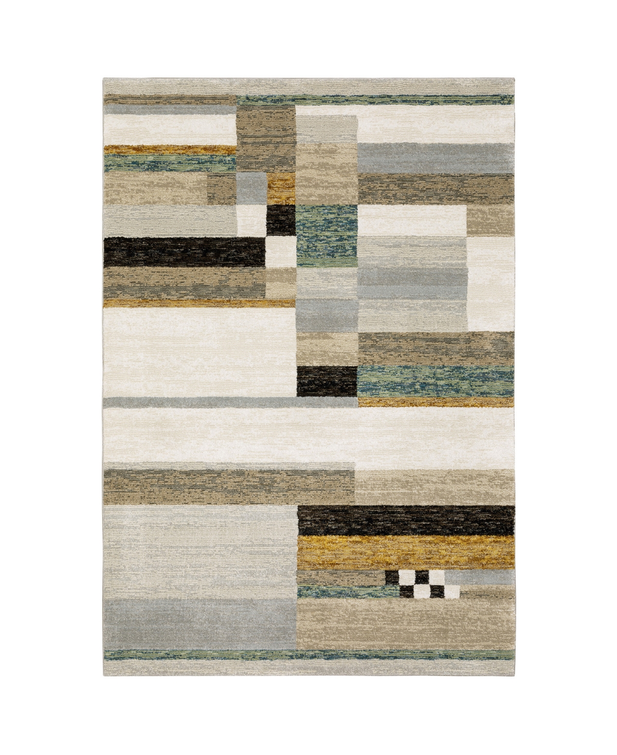 Jhb Design Deco PZZ07 8'6in x 11'7in Area Rug - Beige