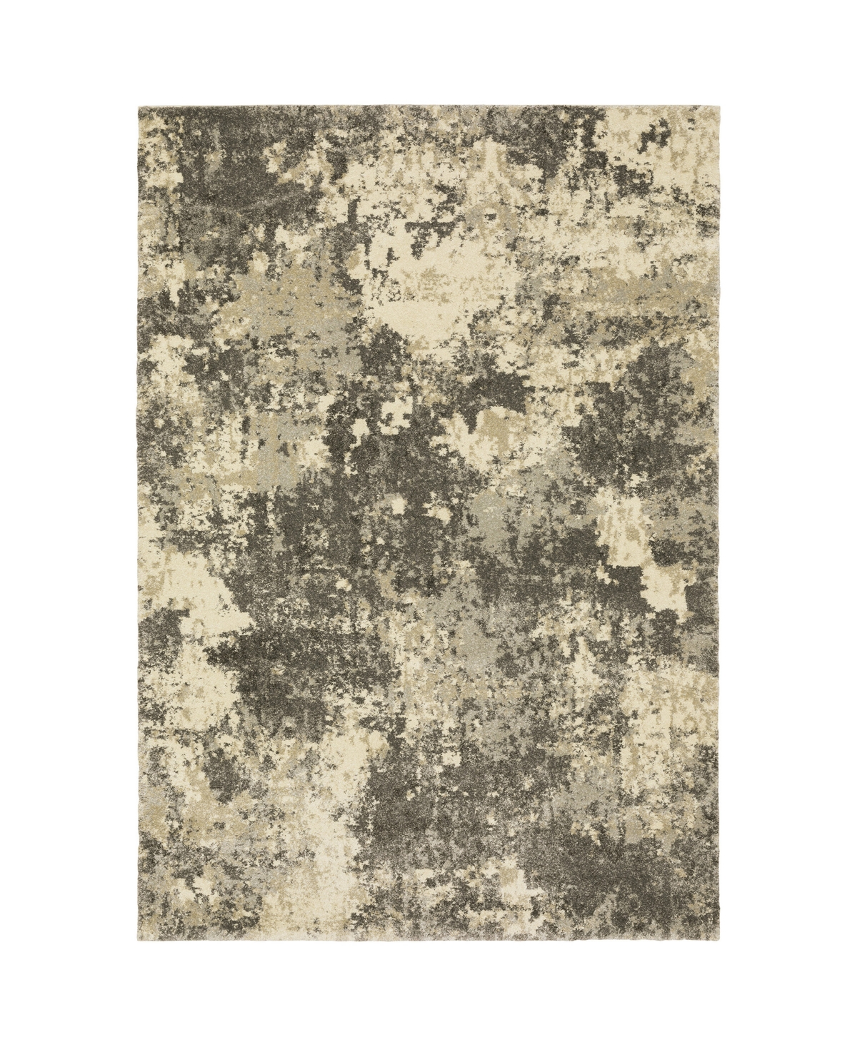 Jhb Design Jacob JAC715 7'10in x 10'10in Area Rug - Gray