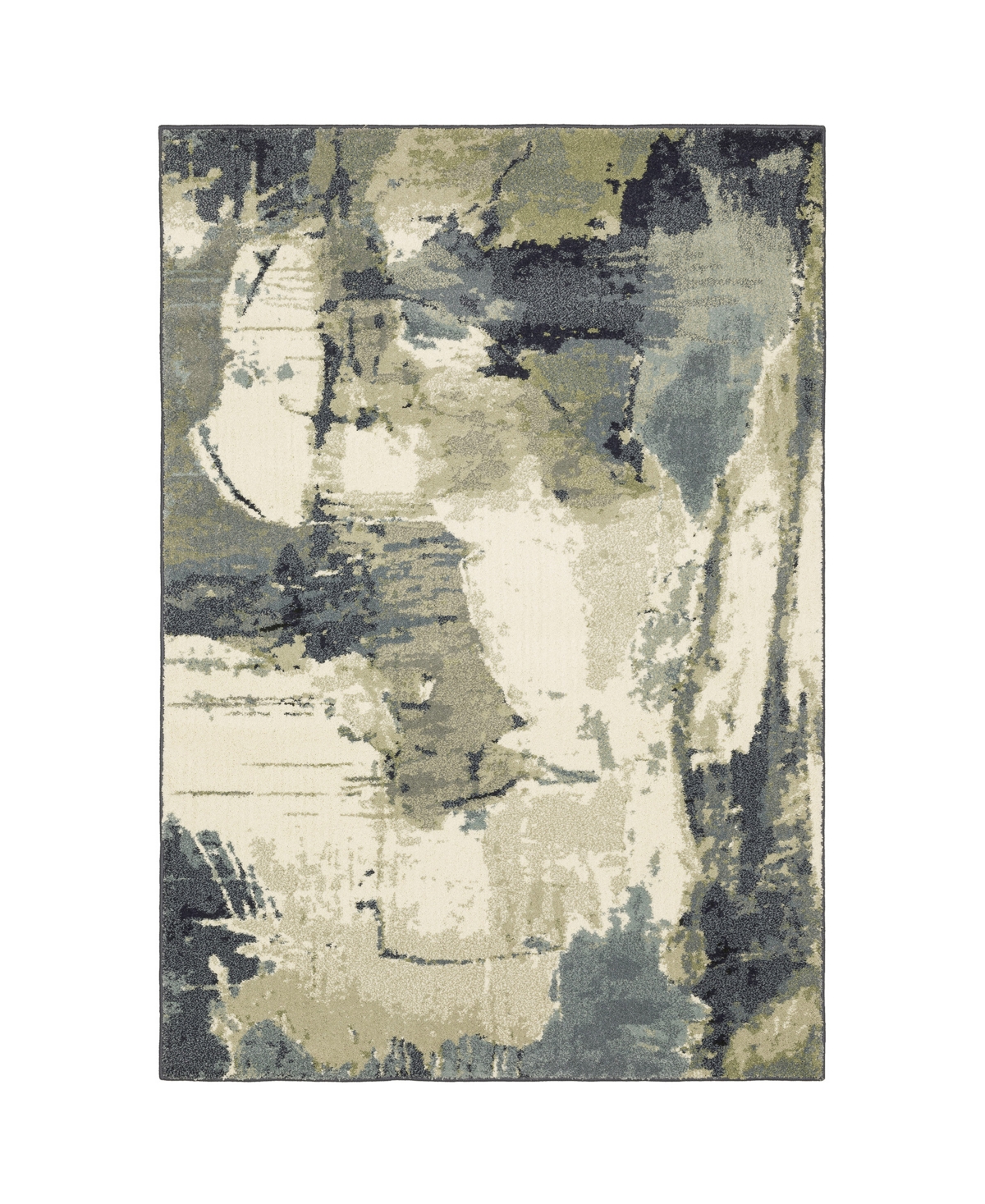 Jhb Design Cordoba COR11 6'7in x 9'2in Area Rug - Blue