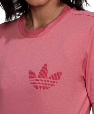 adidas womens pink top