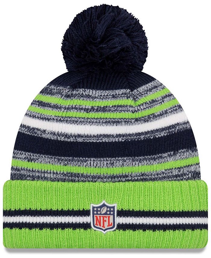 New Era Men's Seattle Seahawks 2021 NFL Sideline Sport Official Knit