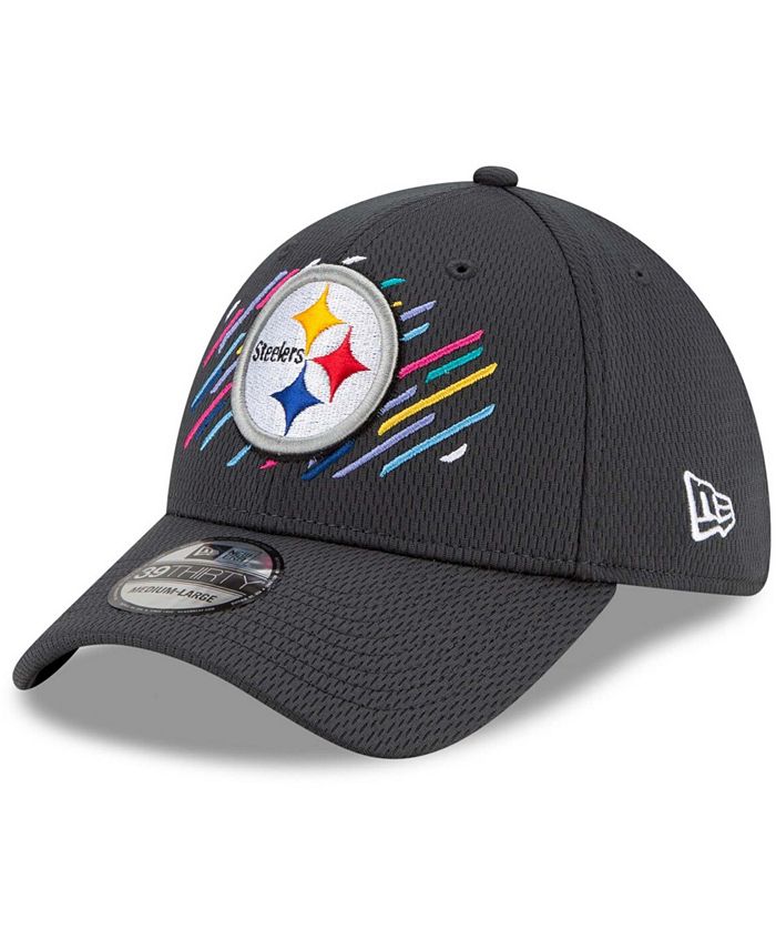 New Era - Men's Pittsburgh Steelers 2021 Crucial Catch 39THIRTY Flex Cap
