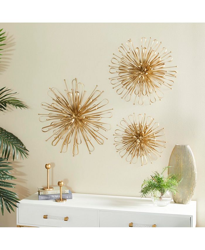 Rosemary Lane Contemporary Wall Decor, Set of 3 - Macy's