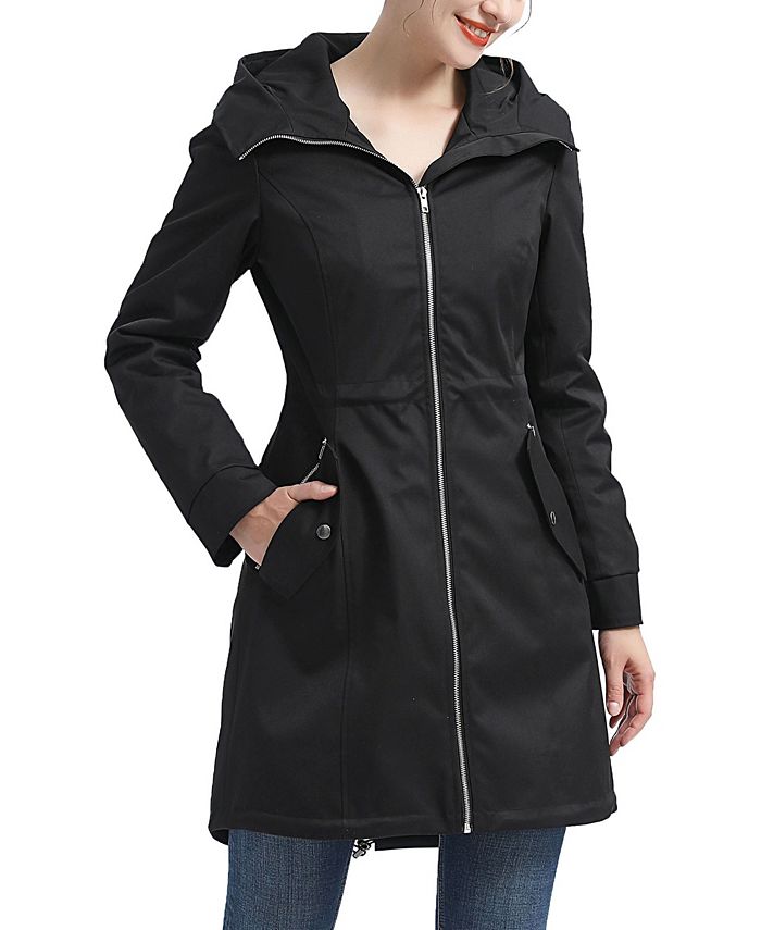 Ladies raincoat with cheap zip out lining