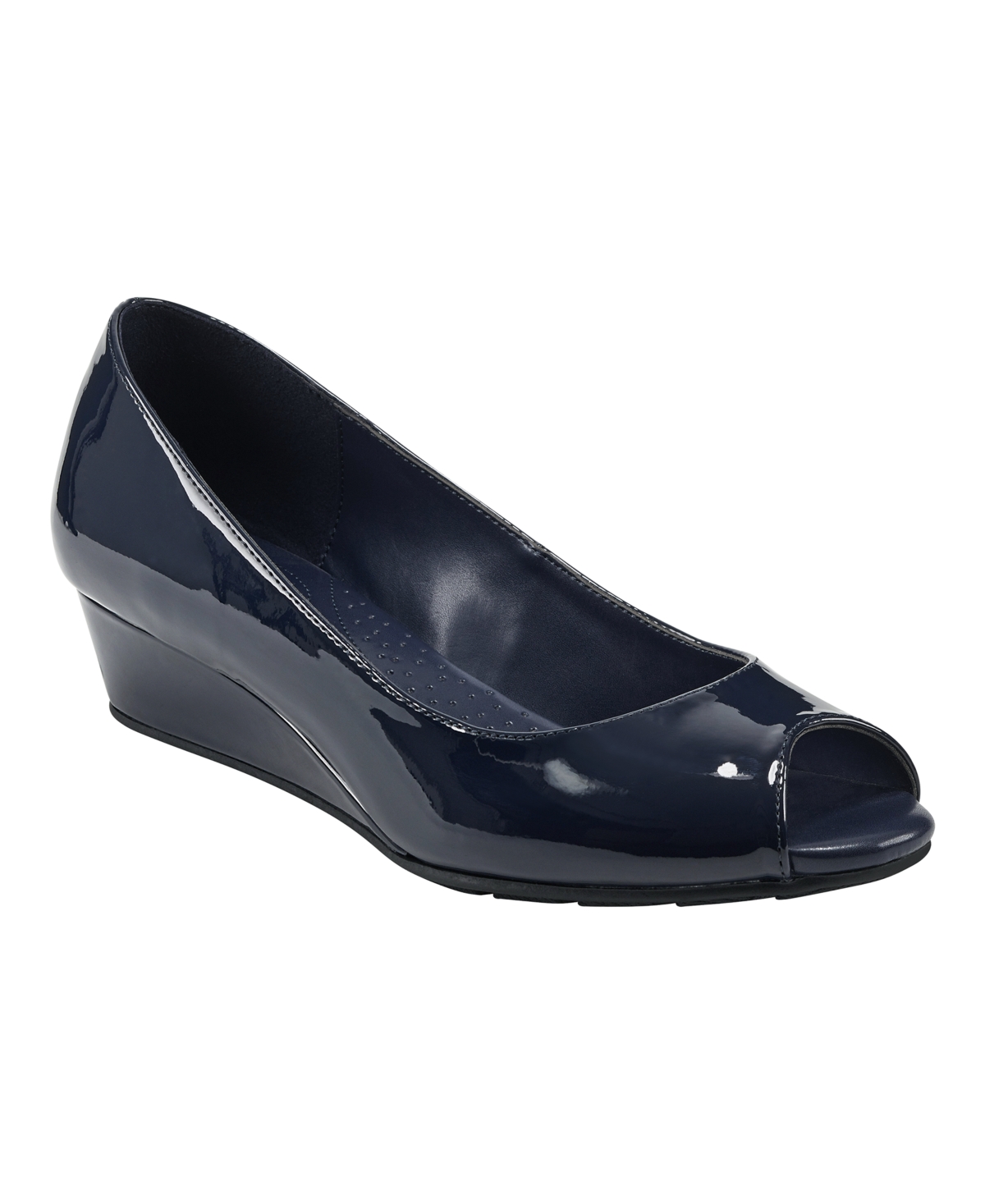 Bandolino Women's Candra Peep Toe Wedge Dress Pumps