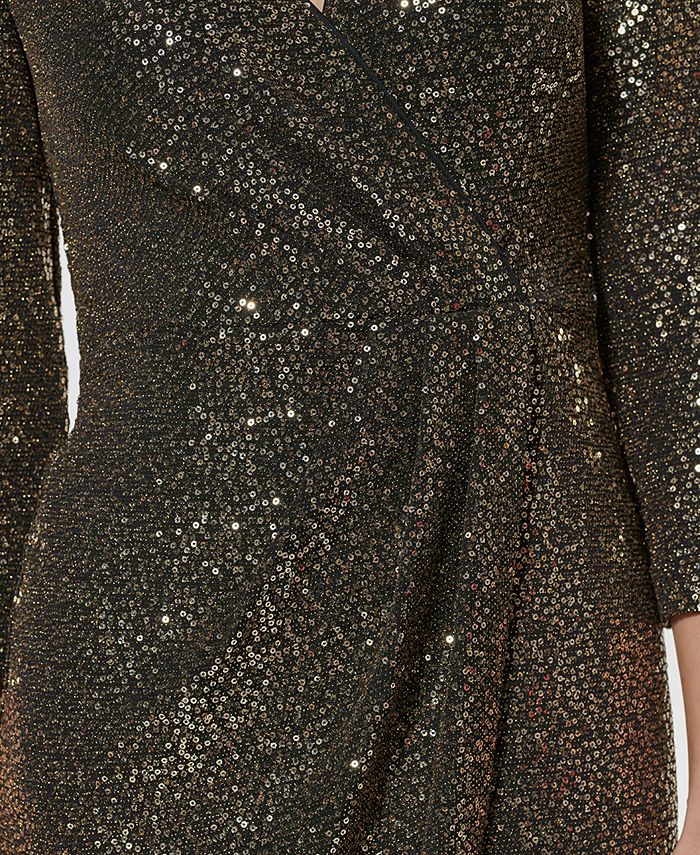 Eliza j metallic sheath dress clearance