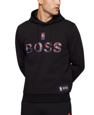 BOSS Men's NBA Cotton-Blend Hoodie - Macy's