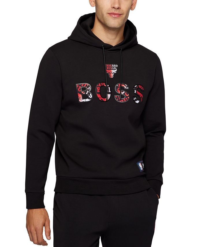 Hugo Boss BOSS Men's NBA Chicago Bulls Cotton-Blend Hoodie - Macy's