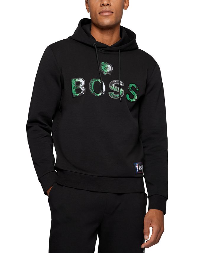 Boston Celtics NBA Exclusive Collection Pullover Hoodie Sweatshirt Size  Large