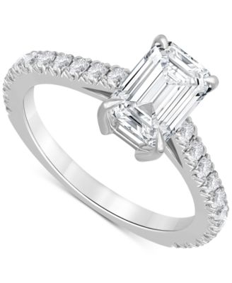 Certified Lab Grown Diamond Engagement Ring (2-1/2 ct. t.w.) in 14k Gold
