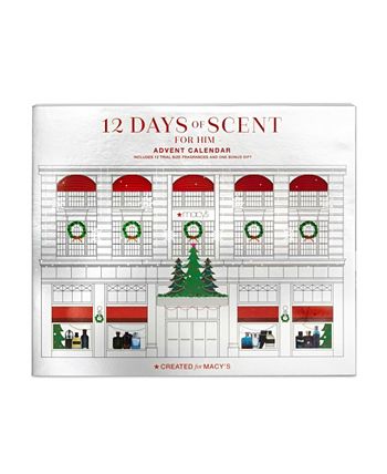 Created For Macy's Macy's Favorite Scents 12 Days Of Scent For Him Advent  Calendar with Bonus Gift, Created for Macy's - Macy's