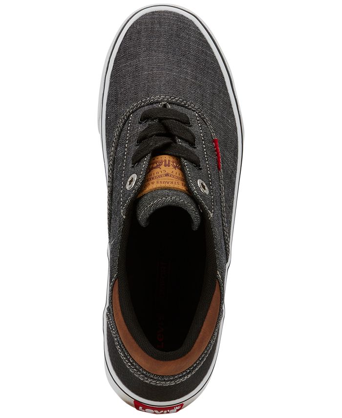 Levi's Men's Ethan Classic Chambray Sneakers Macy's