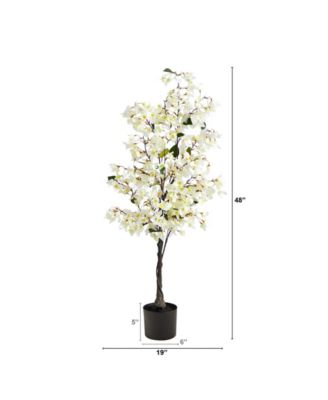 4' Bougainvillea Artificial Tree