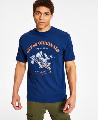 GUESS - Men's Alpine Logo Graphic T-Shirt