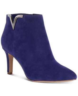 navy pointed boots