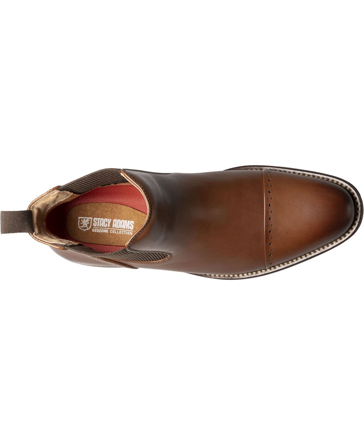 Мужские ботинки Stacy Adams Men's Maury Cap Toe Chelsea Boots — фото 5