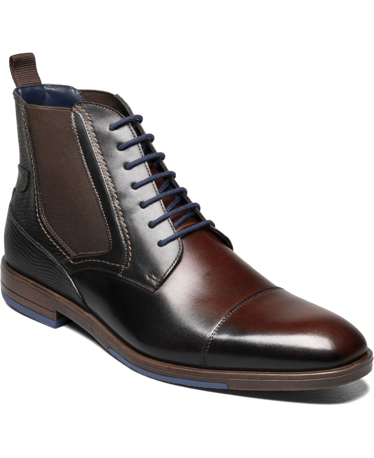 Мужские ботинки Stacy Adams Rafferty Cap Toe Lace Up, цвет: Коричневый — фото 1