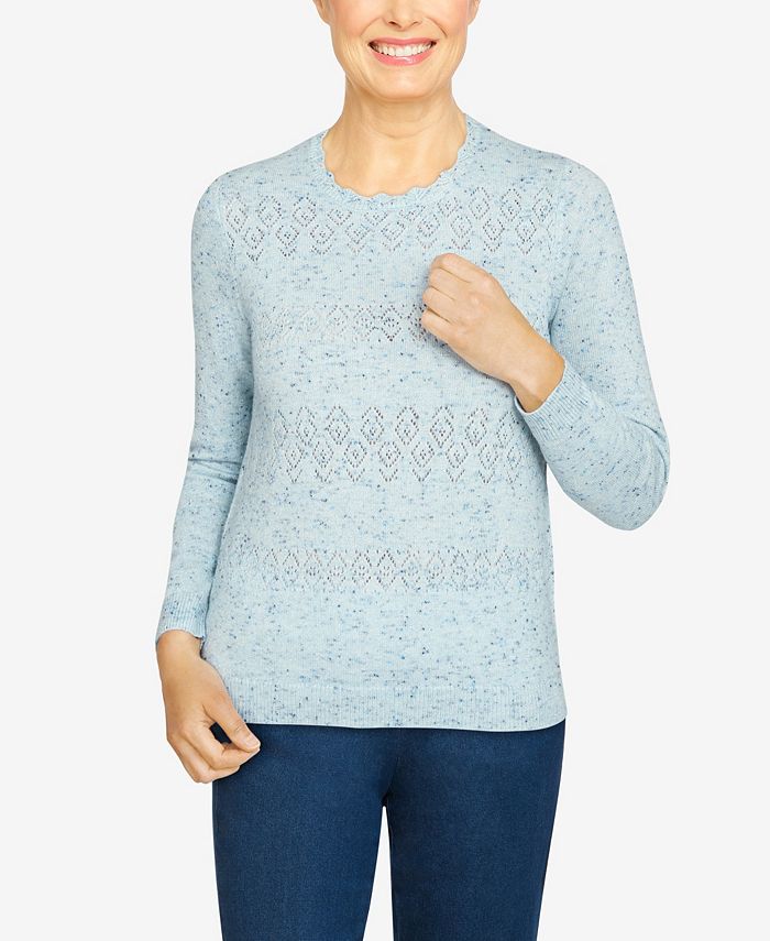 Alfred dunner petite deals sweaters