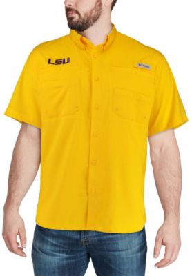 Chemise Columbia PFG Missouri Tigers – Noir, Tamiami, Boutonnée, XL Homme