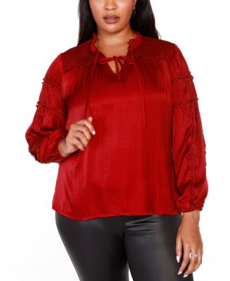 plus size holiday blouses