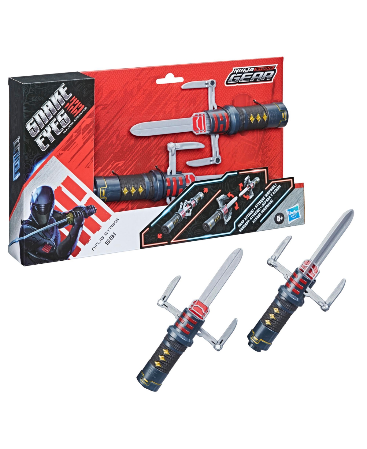 Closeout! Snake Eyes: G.i. Joe Origins Ninja Strike Gear Ninja Strike Sai