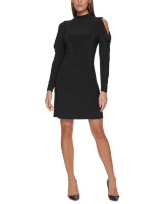 Tommy Hilfiger Cold-Shoulder Bodycon Dress - Macy's