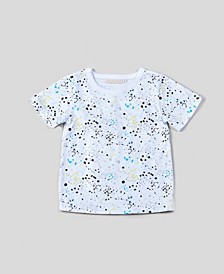 Toddler Boys Splatter Print T-shirt