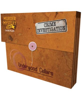 Murder Mystery Party Case Files - Underwood Cellars