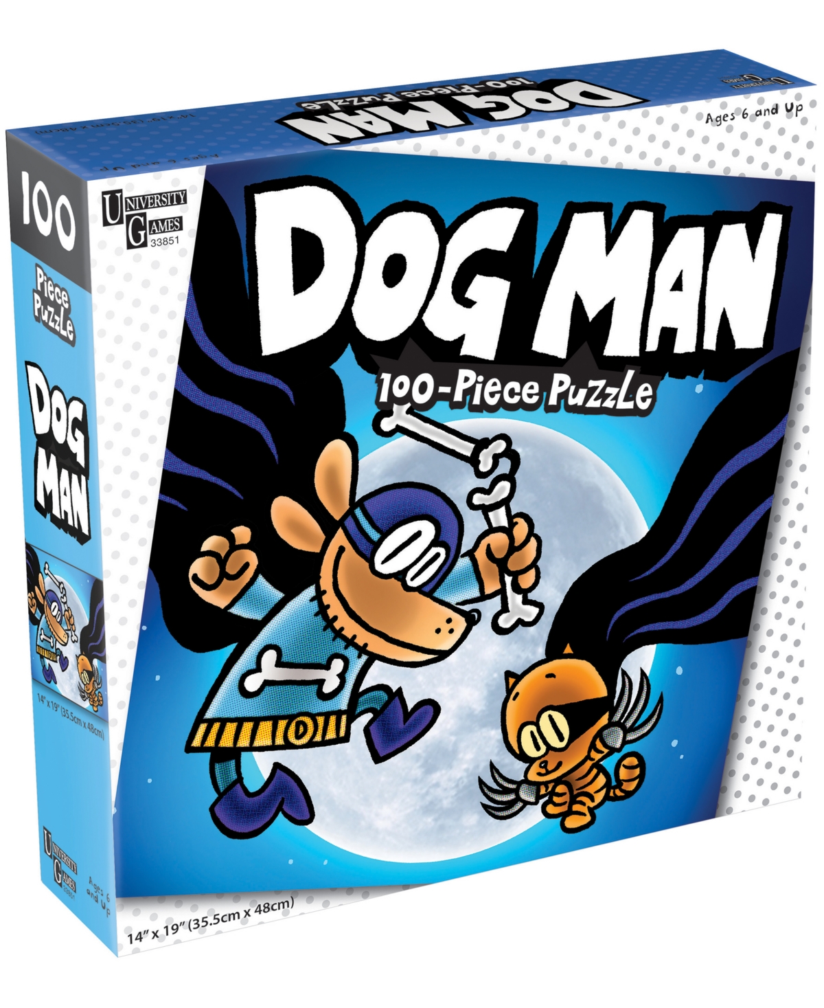 University Games Dog Man And Cat Kid Jigsaw Puzzle In No Color