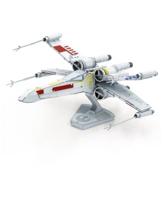 Metal Earth Premium Series Iconx 3D Metal Model Kit - Star Wars X-Wing Starfighter, 2 Piece