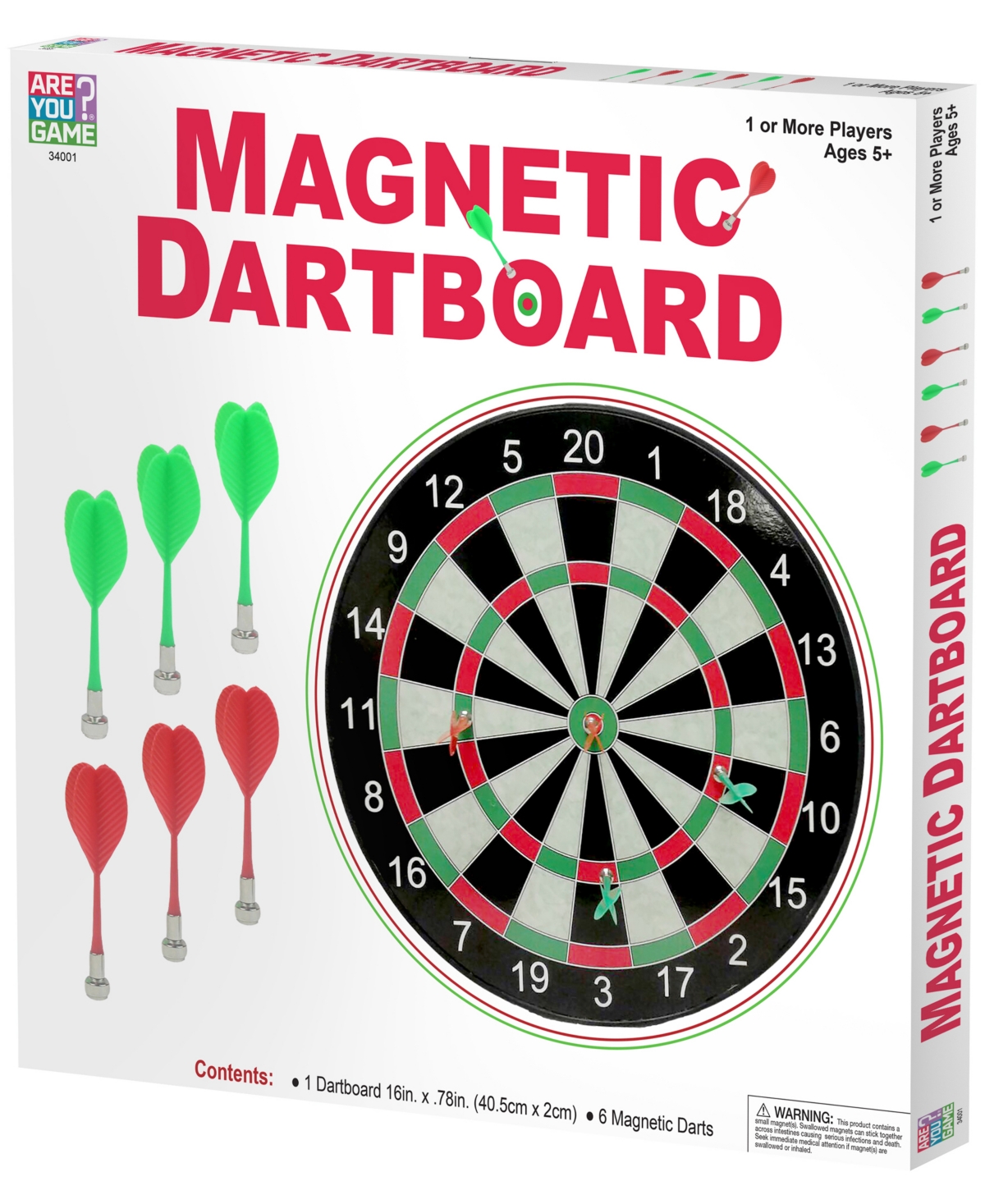 Areyougame Magnetic Dartboard In No Color
