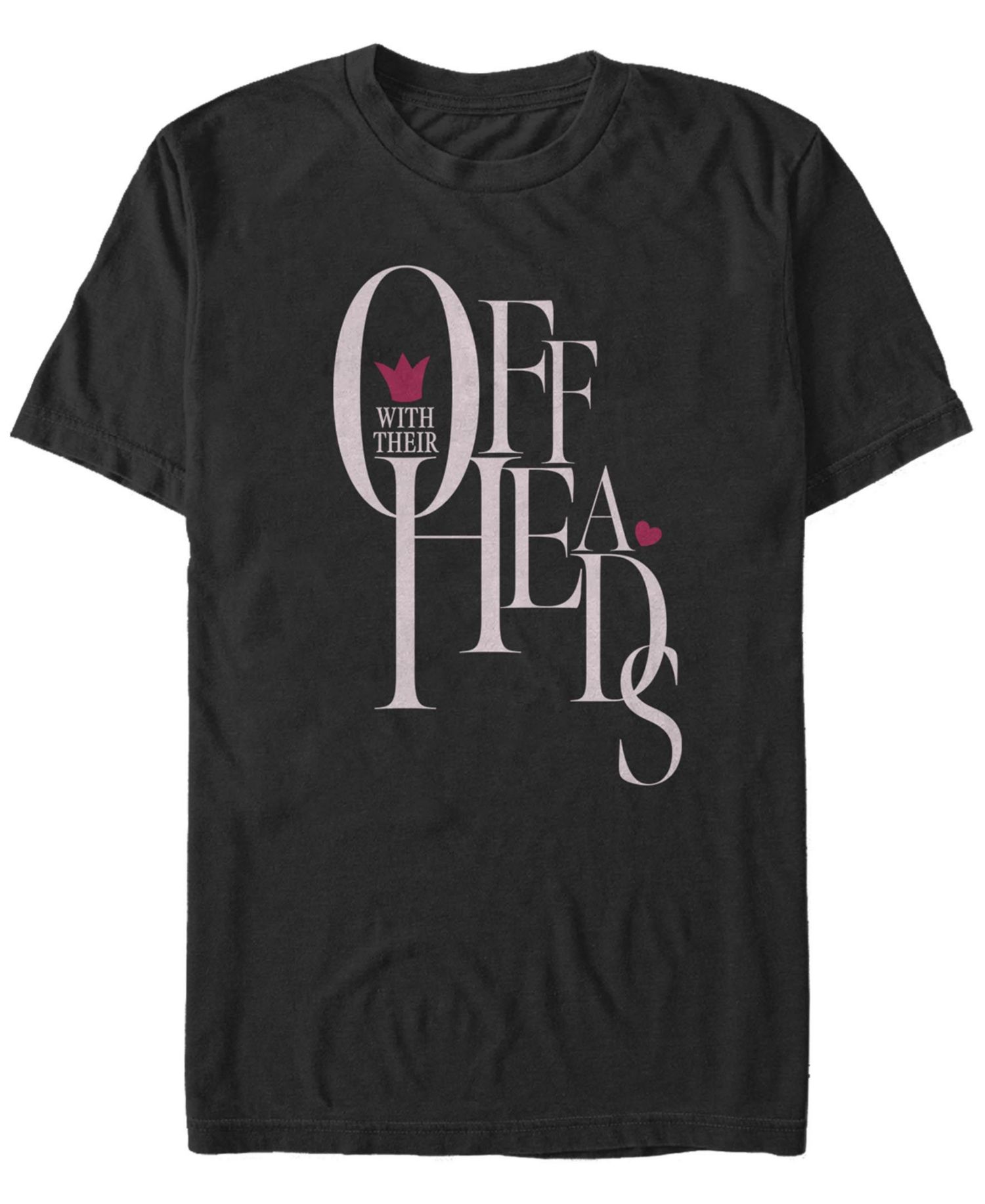 Men's Alice in Wonderland Off With Heads Short Sleeve T-shirt