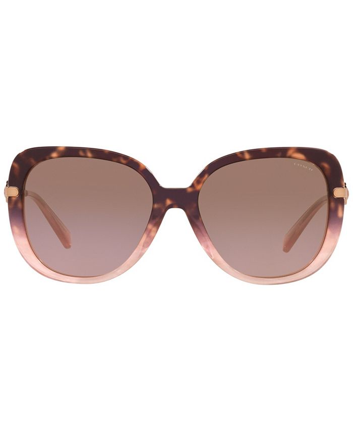 COACH Women's Sunglasses, HC8320 55 Macy's