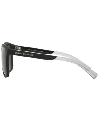 Men's Low Bridge Fit Sunglasses, AX4049SF 57