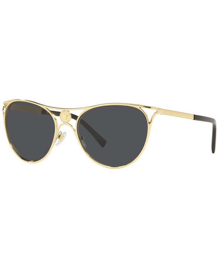 Site line too much logo Versace Women's Sunglasses, VE2237 57 & Reviews - Sunglasses by Sunglass  Hut - Handbags & Accessories - Macy's