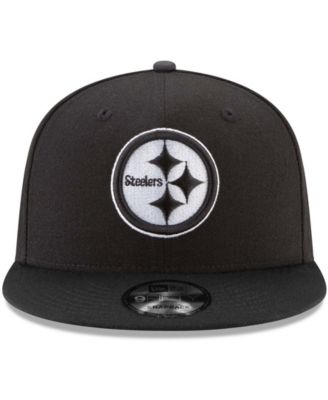 Men's Black Pittsburgh Steelers B-Dub 9Fifty Adjustable Hat